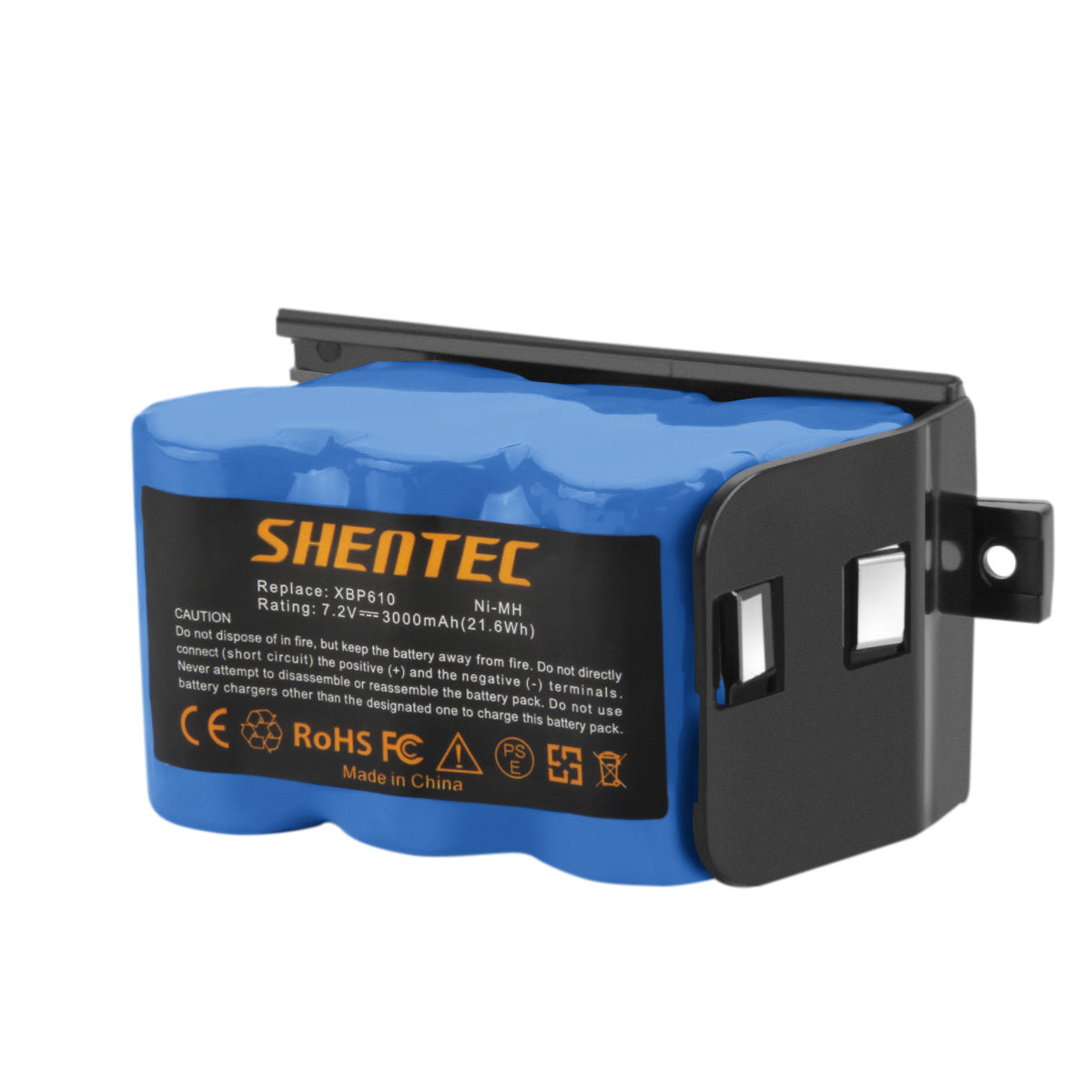 SHENTEC 3000mAh 7.2V Ni-MH vervangingsbatterij voor Shark XBP-610 XBP610 EU-36000 UV610DT