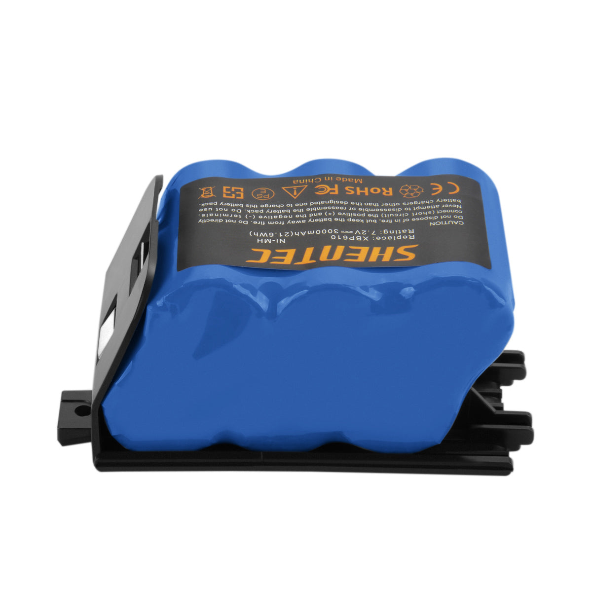 SHENTEC 3000mAh 7.2V Ni-MH vervangingsbatterij voor Shark XBP-610 XBP610 EU-36000 UV610DT