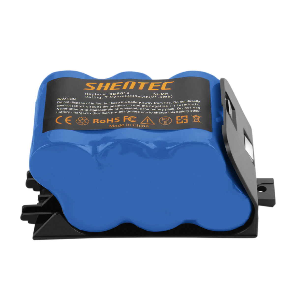 SHENTEC 3000mAh 7.2V Ni-MH vervangingsbatterij voor Shark XBP-610 XBP610 EU-36000 UV610DT