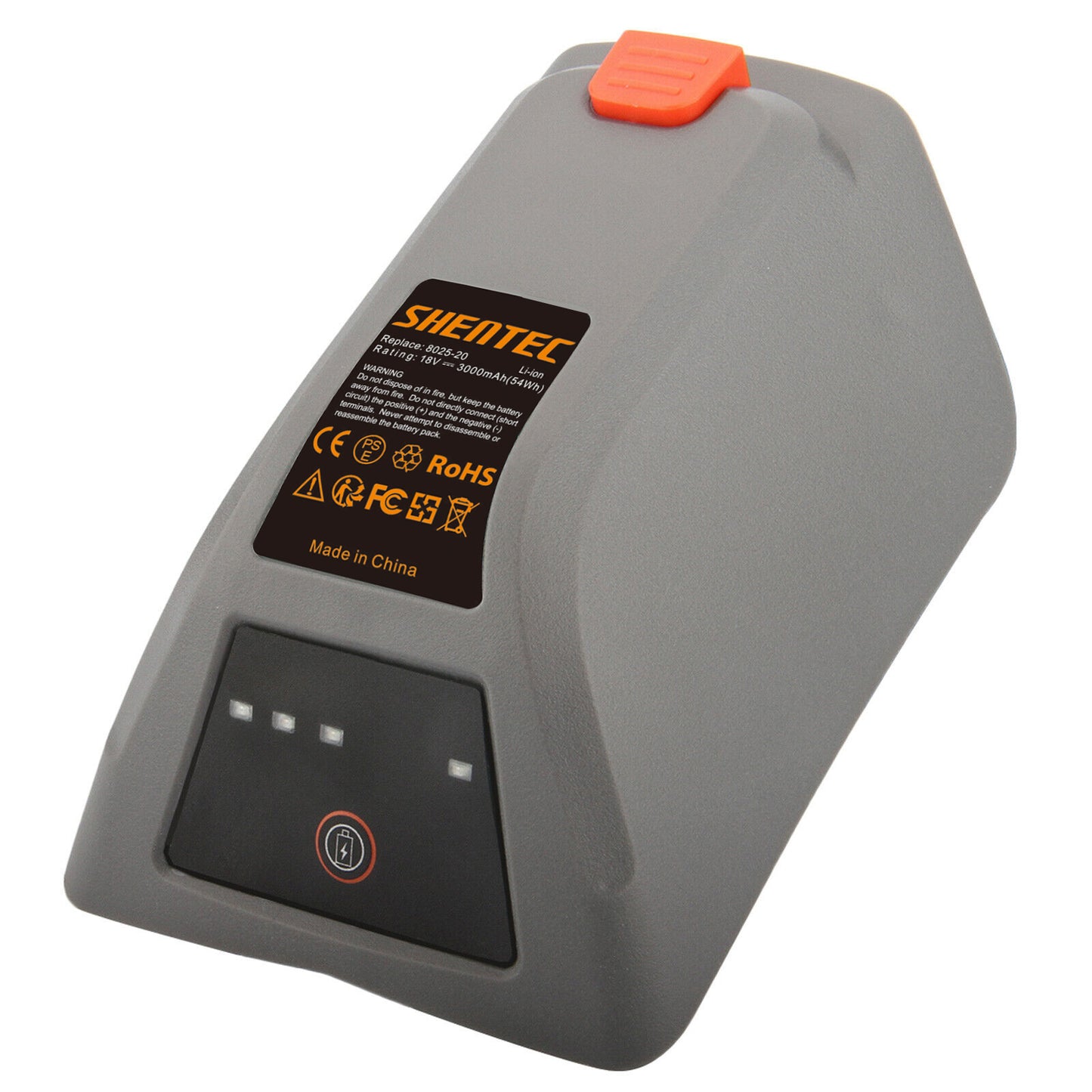 SHENTEC 3000mAh 18V vervangende accu voor Gardena 008A231 8025-20 Comfort wand-slangbox 35
