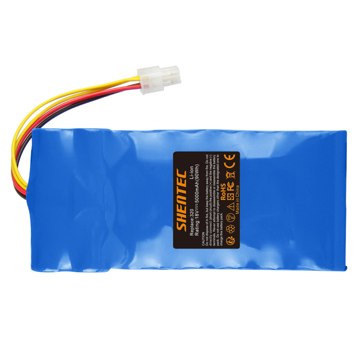SHENTEC 5000mAh 18V Li-ion accu voor Husqvarna Automower 320 420 430x 520 550 435x