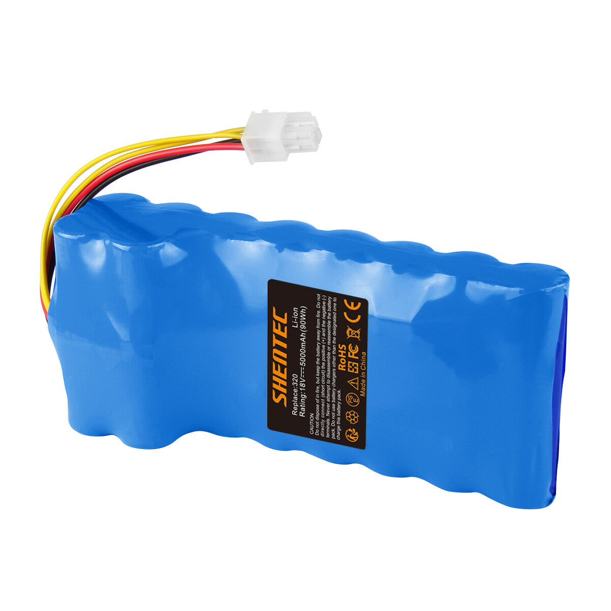 SHENTEC 5000mAh 18V Li-ion accu voor Husqvarna Automower 320 420 430x 520 550 435x